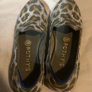 Rothy’s loafers animal print size 7